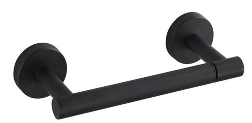 Cobbe Modern Matte Black Metal Toilet Paper Holder Wall Mounted